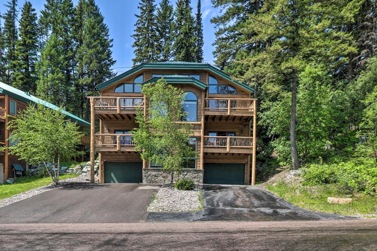 Rustic Home On Whitefish Mountain, Near Ski Run! ภายนอก รูปภาพ