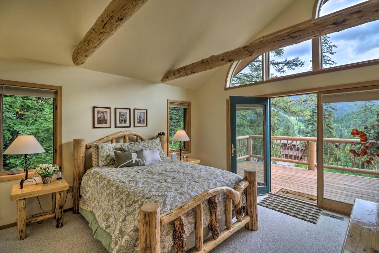 Rustic Home On Whitefish Mountain, Near Ski Run! ภายนอก รูปภาพ