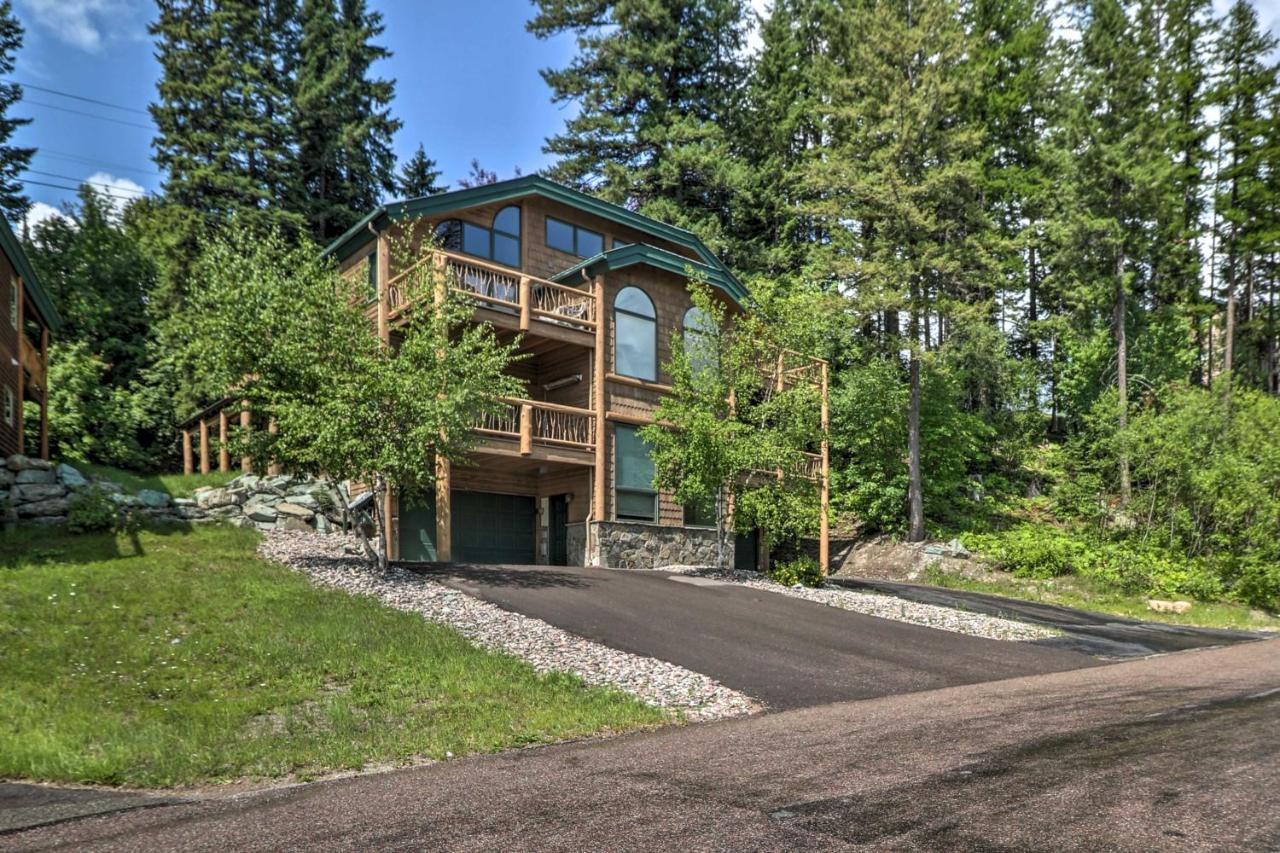 Rustic Home On Whitefish Mountain, Near Ski Run! ภายนอก รูปภาพ