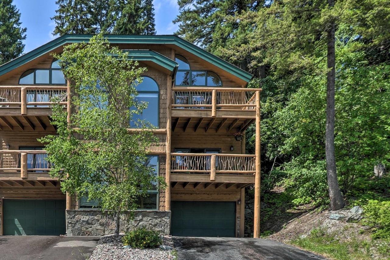 Rustic Home On Whitefish Mountain, Near Ski Run! ภายนอก รูปภาพ